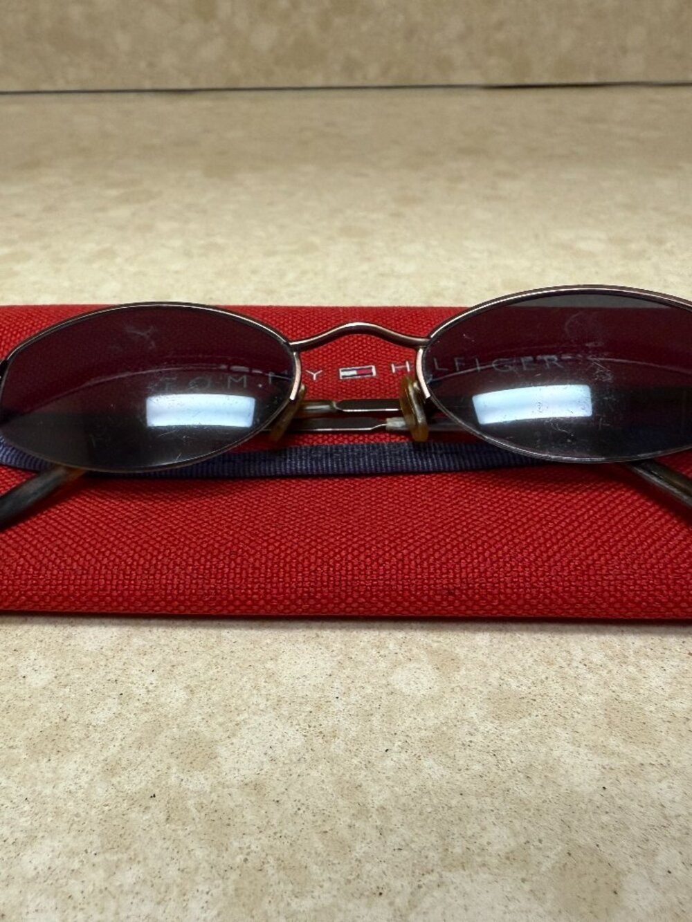 Tommy Hilfiger Sunglasses with Red Case